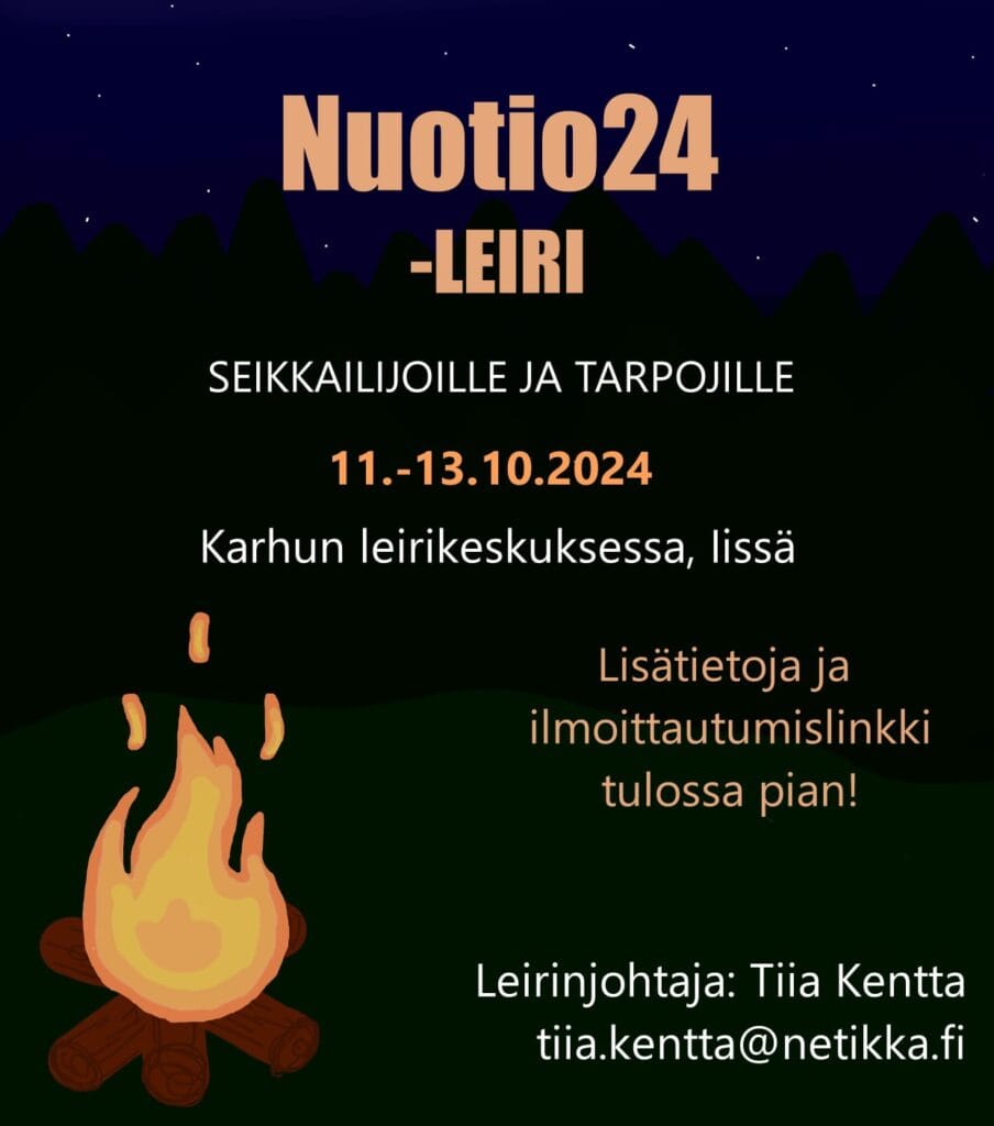 Nuotio24-syysleiri - Lue lisää