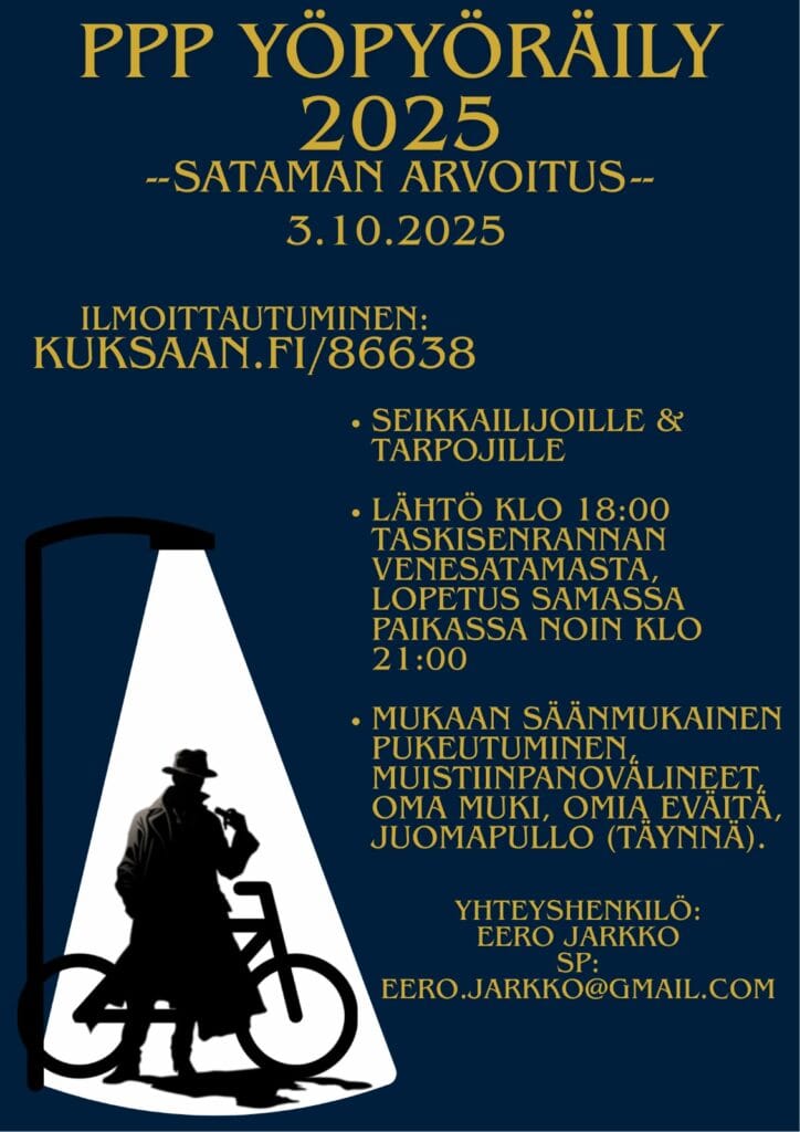 yöpyöräily - Lue lisää